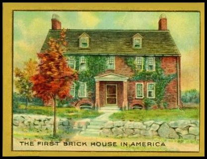 10 The First Brick House In America